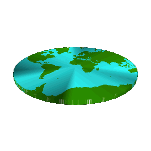 Die Erde als Scheibe (7549 Byte)